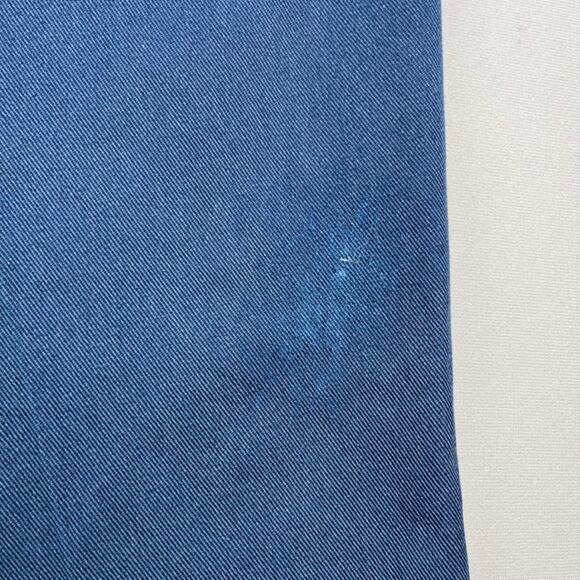 Vintage Levis Sta-Prest Pants Mens 42 Navy Blue Chino Straight Leg Slacks 80s - Picture 12 of 16